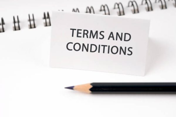 Terms and Conditions for Business